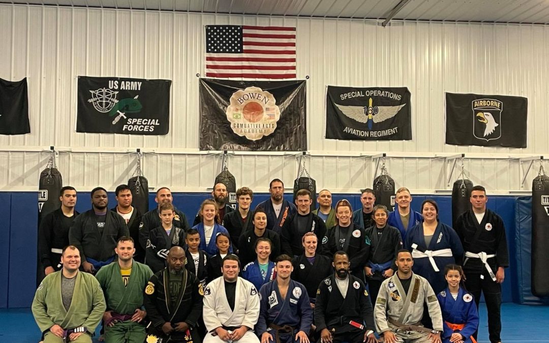 jiujitsu class at Bowen Combative Arts Academy in Clarksville